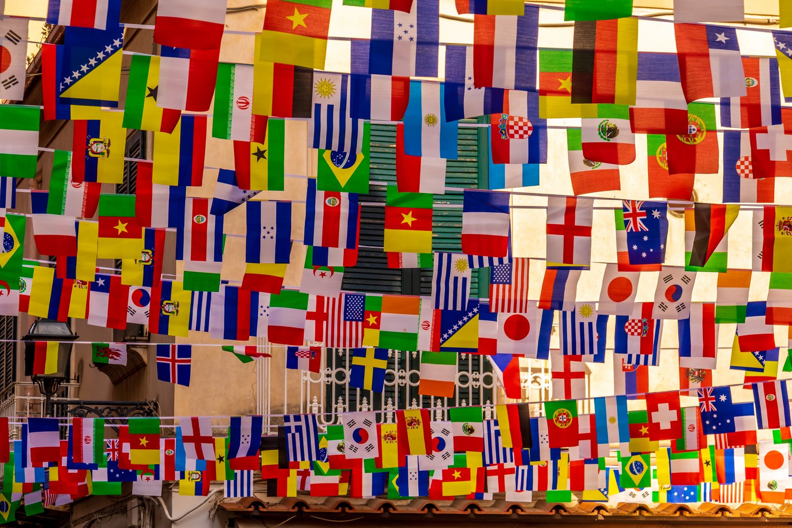 International flags