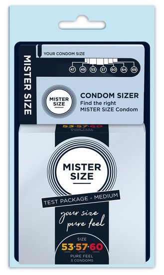 Mister Size Size Kit Medium with Condom Sizer